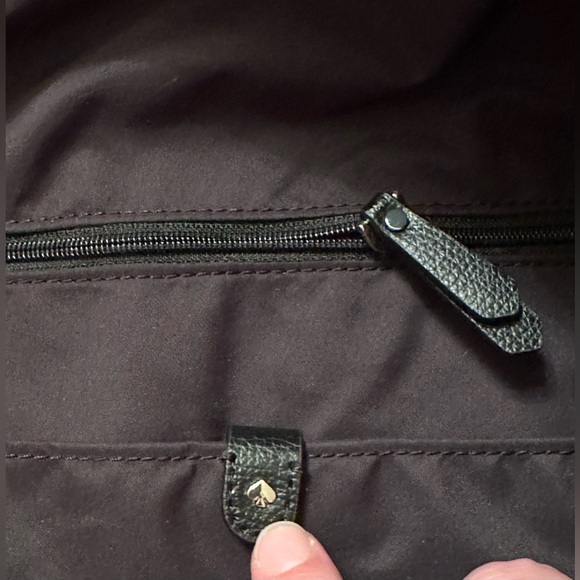 ✨Kate Spade♠️”Taylor” Leopard Tote Bag/Leather/Nylon - Picture 13 of 16